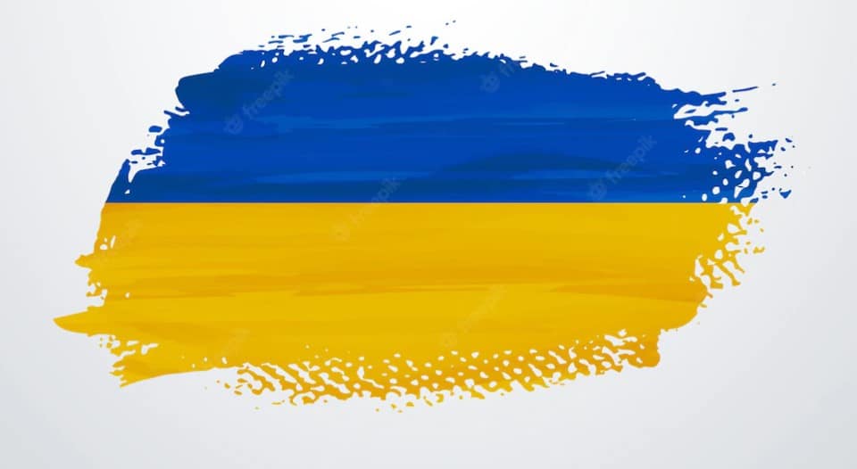 Ukraine Flagge